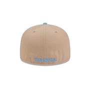 UNC New Era 5950 Flat Bill Fitted Cap